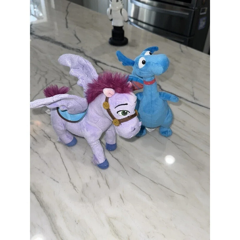 Disney Doc McStuffins Stuffy Blue Dragon 8